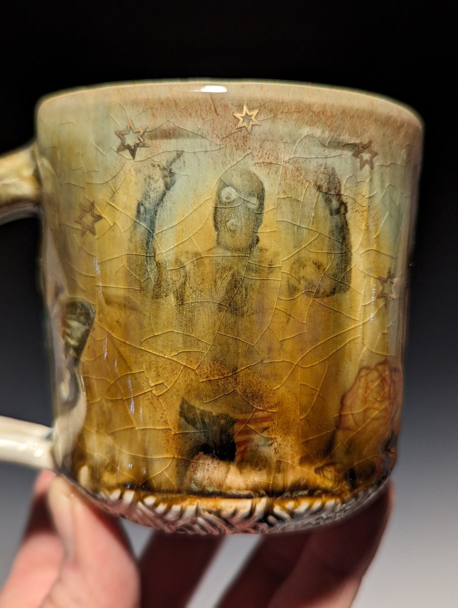 Self portrait photography by Daniel Cronin and Ehren Tool made the stamp