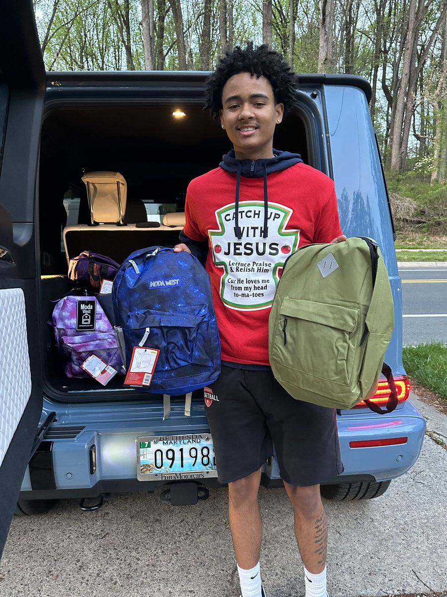 Small Things Matter (@stmdotorg) on Twitter photo Our thanks to Elias from <a href="/SAES/">St. Andrew's-Potomac</a> for making 20 beautiful backpacks filled with school supplies for the children we serve! We have a big goal of 1600 backpacks. Keep your eyes peeled for school sales this summer and help us fill the need! Our thanks to Elias from <a href="/SAES/">St. Andrew's-Potomac</a> for making 20 beautiful backpacks filled with school supplies for the children we serve! We have a big goal of 1600 backpacks. Keep your eyes peeled for school sales this summer and help us fill the need!