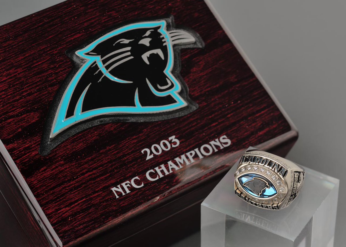 Longtime @Panthers DE Julius Peppers will have his 2003 NFC Championship ring on display at the North Carolina Museum of History. Story: bityl.co/PQEP?utm_sourc…