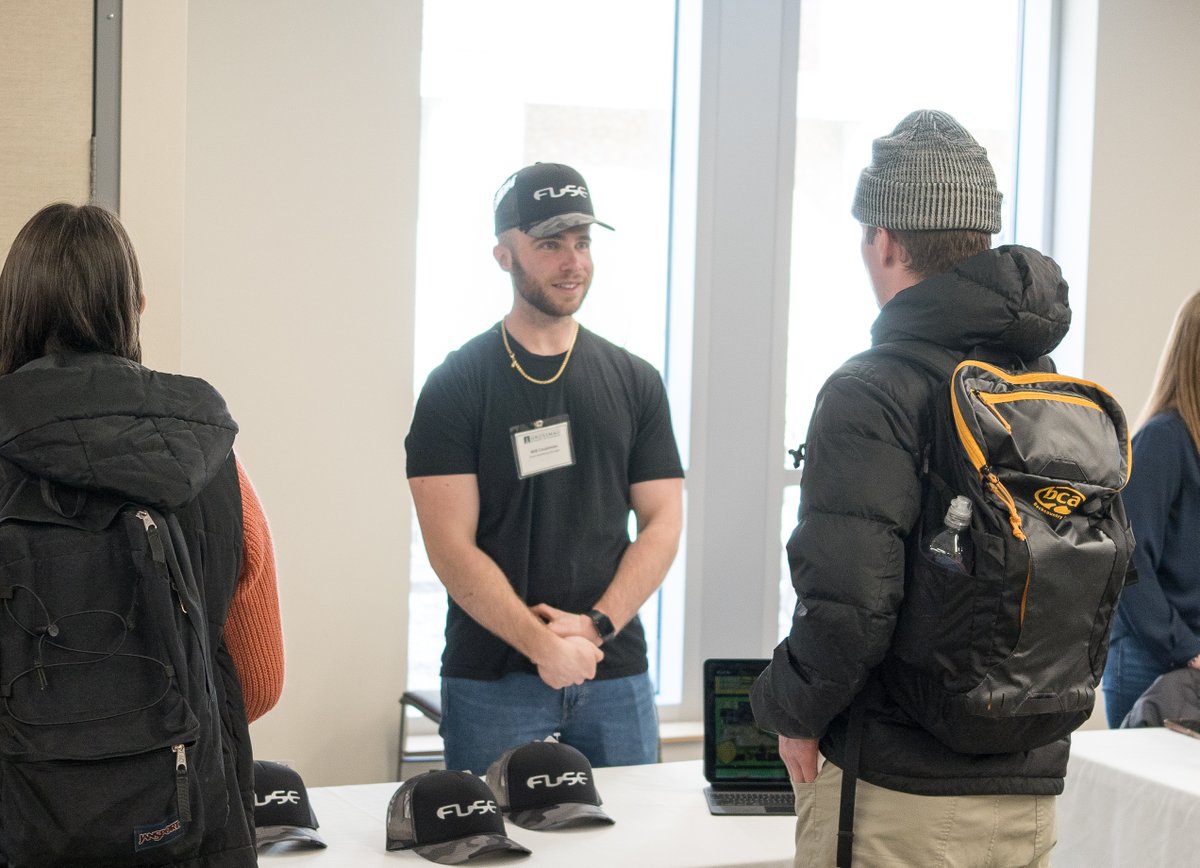 @uvmvermont students dove into dynamic perspectives and connections at the Grossman School Marketing Summit. The event offered networking and insights into marketing trends and careers, exploring roles and firms from across Vermont. Learn more: go.uvm.edu/f1zix