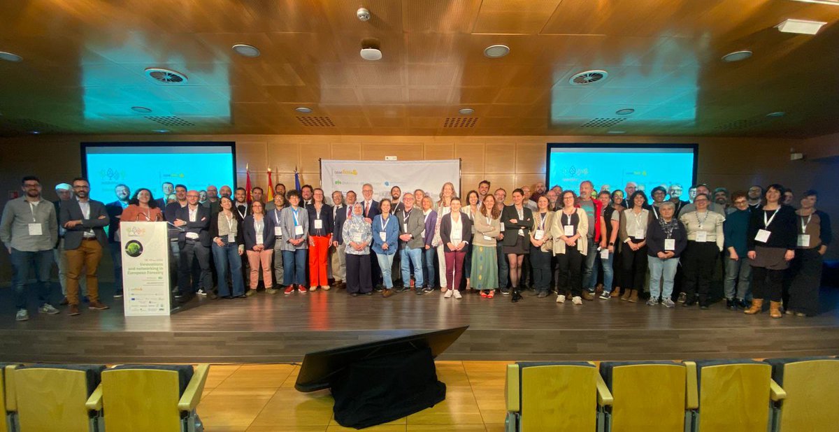Oneforest_H2020's tweet photo. 👏Day 1 of #ONEforestFinalEvent wraps up. 

🙌Huge thanks to all participants, both on-site and online, for joining us! It's been a pleasure. 
📣Stay tuned for the conference videos and posters, coming soon online!

#INNOVAForONE #EUforest
#H2020 https://t.co/dP8Lx7ApQu