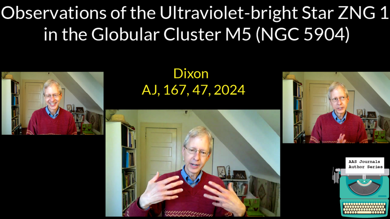 ⭐️ NEW! In this AAS Journals Author Series video, Van Dixon (@stsci) chats about his article on a star: youtube.com/watch?v=TCfCh_…

The goal of the series is to connect authors with their article, their human story & the larger #astronomy community. #TheGoodStuff