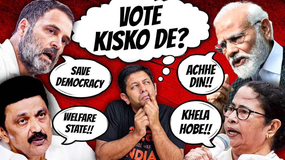 From #AayegaToh....to OK FINE! So #WhoDoWeVoteFor? There is a shift in the most common question we get at #Deshbhakt As India gets ready to vote, here's the answer to the burning question that many able bodied folks are asking. Also do join the #DeshbhaktPledge - promise to vote