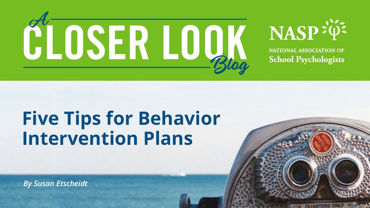 Review an analysis of case law to uncover 5 themes in effective behavior intervention planning! Learn how to identify the need for a BIP, rely on assessment data, individualize interventions, incorporate positive supports, and proper implementation. nasponline.org/professional-d…