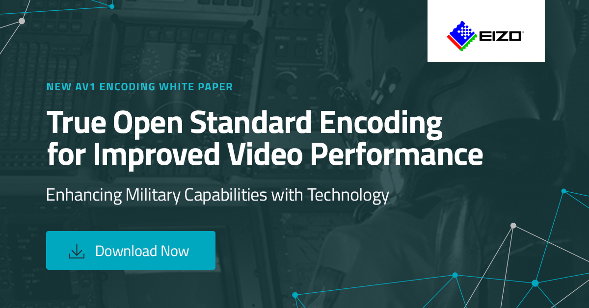 The push for higher performance data processing has run in parallel to the push for open standards and the two initiatives are now converging with the use of AV1 for video encoding in #military applications. 
Download the white paper : hubs.li/Q02rq9h30
#encoding #video