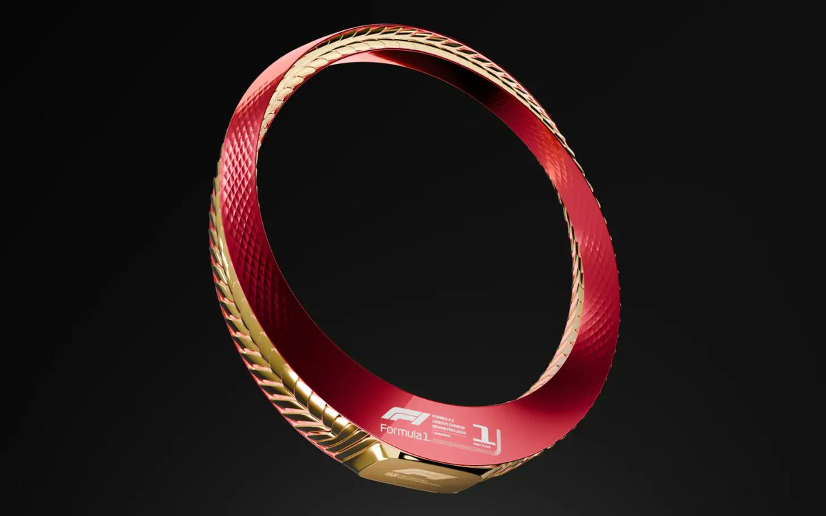 Formula 1 x Lenovo are at it again with a gorgeous Chinese Grand Prix trophy. Inspired by the Year of the Dragon, this year's design by Pininfarina is 🔥 A modern twist on traditional laurel wreaths, this circular, pulsing light trophy is a masterpiece. 🐉 #ChineseGP