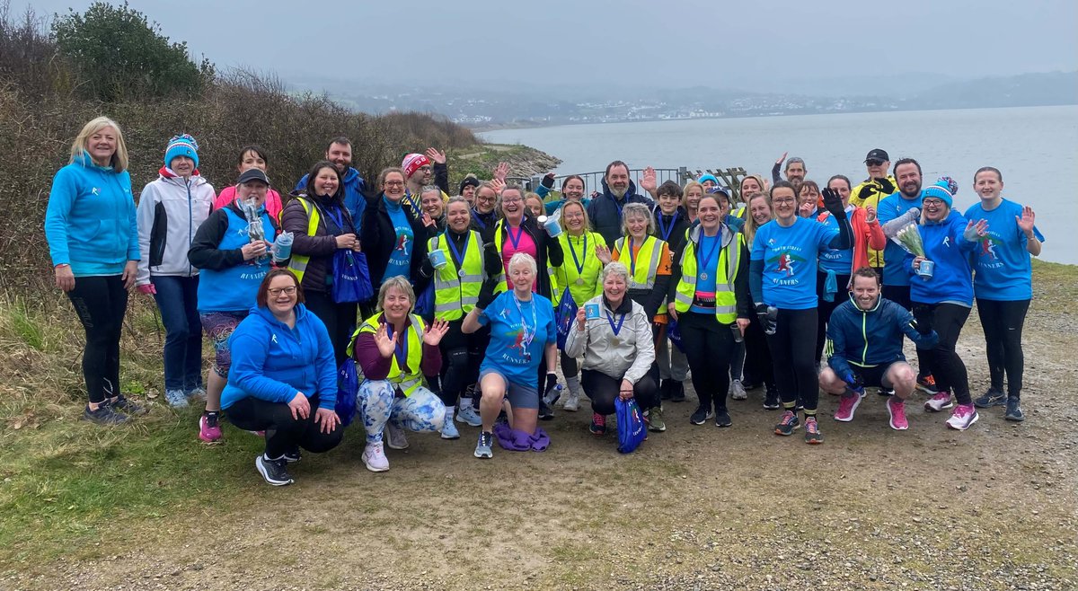 🎉 🏃| Porth Eirias Runners, one of our amazing social running groups, recently celebrated bumper numbers at their famous C25K program. Read more about it here: irun.wales/news/pec25k/