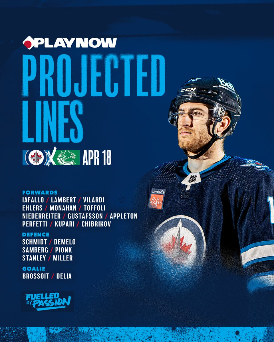 Projecting a double debut for the boys in blue 👀 

@PlayNowManitoba PREDICT 🔽
wpgjets.co/PlayNow-Lines