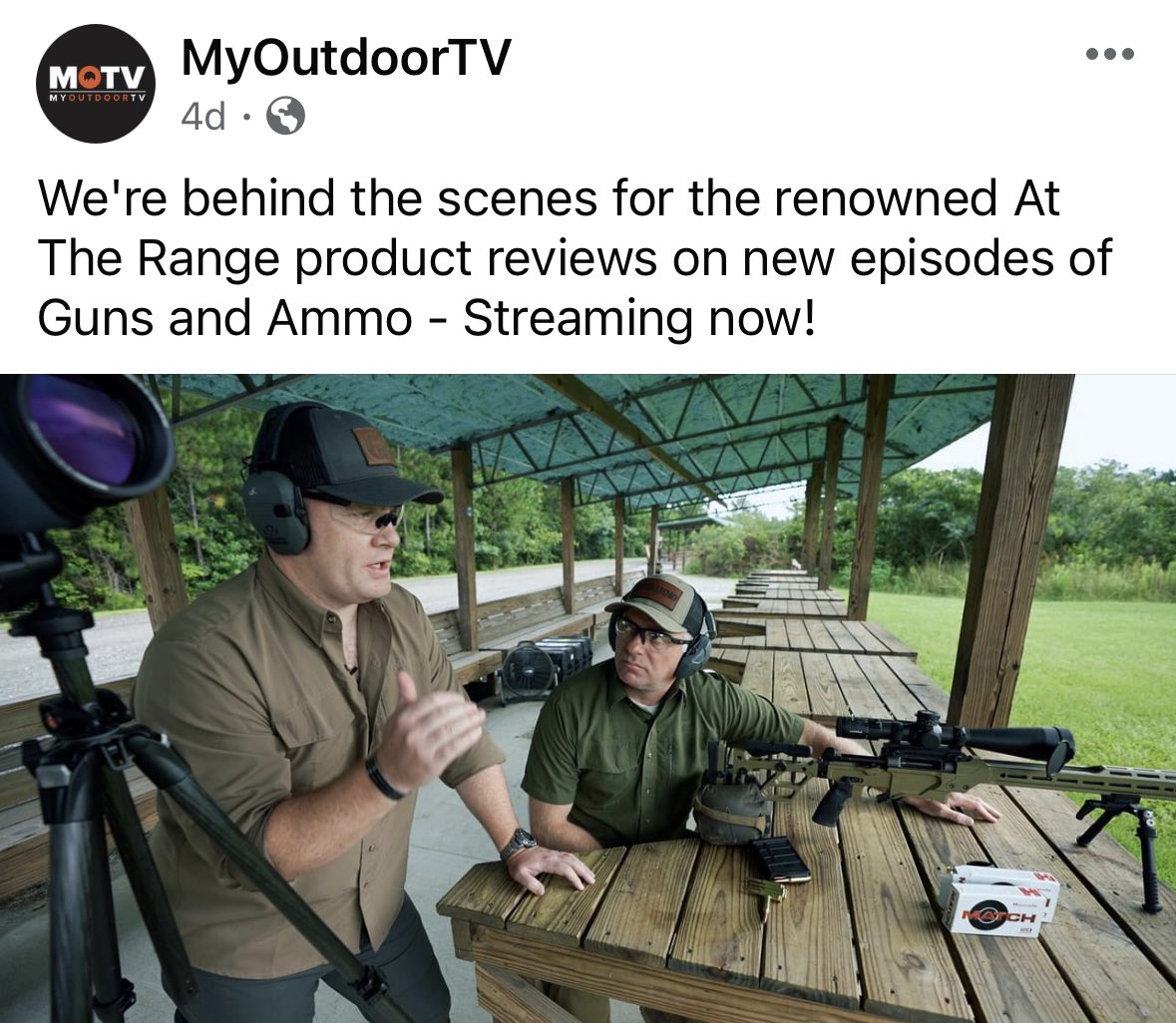 Check out our shows over at MOTV! @GunsAndAmmoMag, Firearms News, @fieldethos and much more! MOTV: app.myoutdoortv.com/category/shoot… #tv #shows #outdoors #television #MOTV