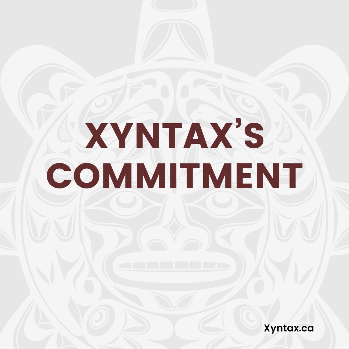 XyntaxGroup's tweet image. Xyntax's commitment is rooted in cultural values. As an Indigenous company, we prioritize the common good of all Indigenous communities.

Our core commitments guide us: lifting others up, co-innovating for life improvement, and working with heart.

#IndigenousValues