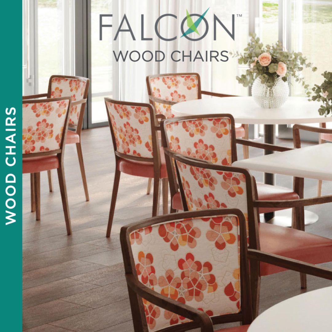 FalconProduct's tweet image. Our new wood chair collection features a variety of eye-catching and comfortable side chairs, armchairs and stools. Find all of the new styles in our Wood Chairs look book: buff.ly/3mzptVa 

#falconproducts #commercialseating #contractdesign #commercialdesign