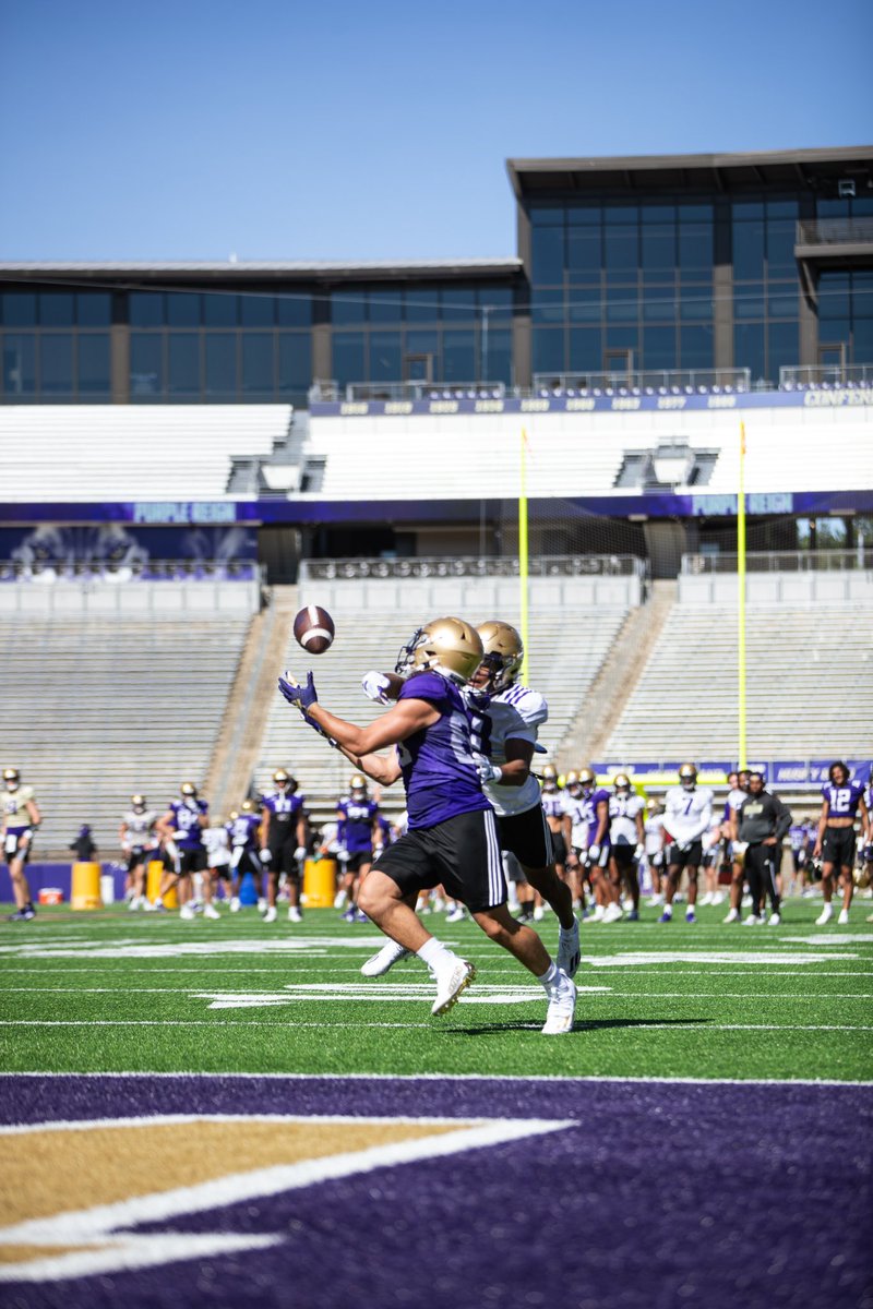 Thank you, Washington! Could not have asked for a better 2 years here building relationships and connections that will last a lifetime. With that said, I will be entering the Transfer Portal for BOTH football and track and field.

Thank you💜