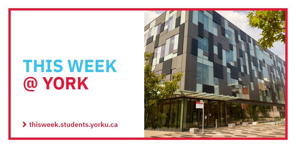 This edition of This Week @ York features several important announcements including Earth Month events, summer term Letter of Permission information, job search webinars and more! Catch up on every edition ➡️ thisweek.students.yorku.ca | #YorkU