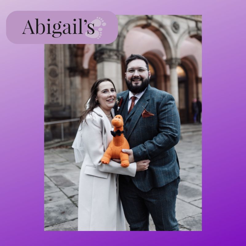 💜Ellie and Ryan are fundraising for Abigail’s Footsteps after losing their son, Max. 💜Ellie said, “Abigail’s was a charity who really helped us so we wanted to give something back' 💜You can donate here: justgiving.com/page/eleanor-l…