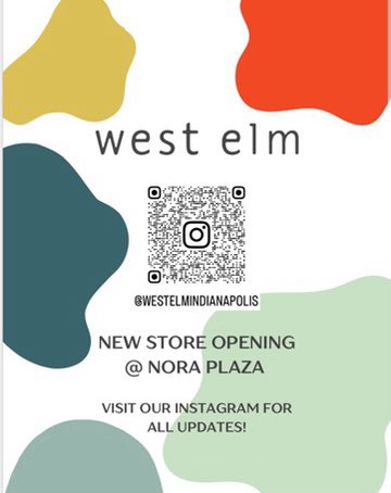 Making some changes!! Follow us on Instagram to get more store opening info for our new store in Nora plaza!!! @westelmindianapolis #westelm #storeopening #newstore