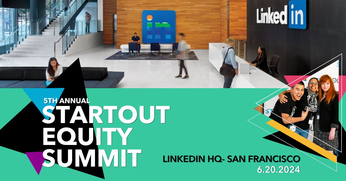 🤯Our first hybrid Equity Summit is only 2 months away! Thank you to @LinkedIn HQ in San Francisco for providing such a beautiful space for us to advance conversations and action around equity for all LGBTQ+ founders. Get your tix today! 🌈 bit.ly/3xC94V9