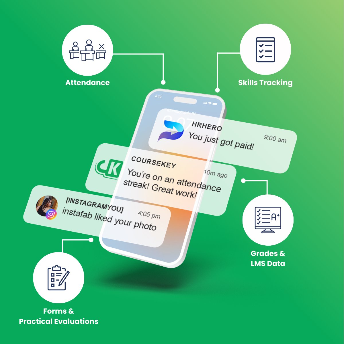 Did you know that the average Gen Z student spends roughly 7.3 hours per day in front of a screen? 

The best way to keep their education top of mind, is to meet them where you know they'll be: On their phone. 

Check out our latest blog to learn more: bit.ly/4cXgIJY