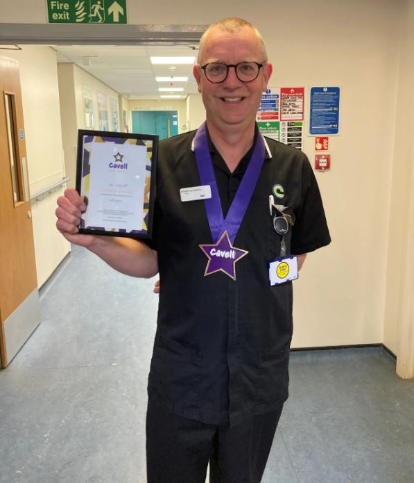 Congratulations to Ian Westcott, one of our fab Advanced Nurse Practitioners who was presented with the Cavell Star Award - a national awards programme recognising healthcare professionals who show exceptional care to their colleagues, their patients and/or patients’ families 👏