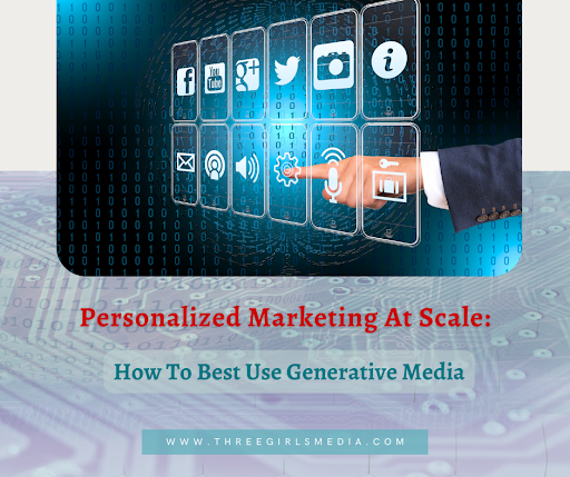 Tailor your content effortlessly, reach your audience more intimately and watch engagement soar. Learn about personalized marketing at scale with generative media:

threegirlsmedia.com/2023/12/11/per… 

#PersonalizedMarketing #GenerativeAI #DigitalMarketing