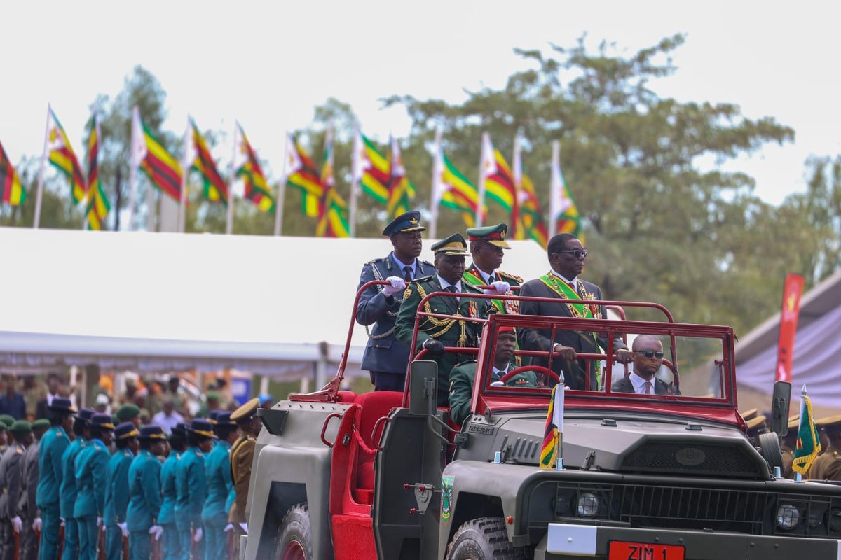 edmnangagwa's tweet photo. 44 years of independence 🇿🇼 
On this special day, let's reflect on our journey, honour our heroes, and celebrate the journey we are on to a stronger, more prosperous Zimbabwe for all. 
#ZimbabweIndependenceDay #TogetherWeRise https://t.co/nKd5fxbxSa
