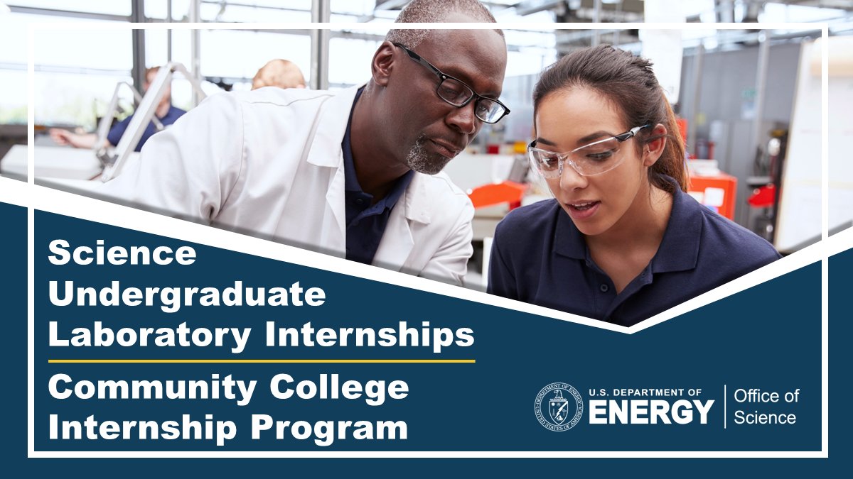How better to explore a scientific career than by interning at an @ENERGY national laboratory? Congratulations to the students picked for the summer 2023 sessions of the Science Undergraduate Laboratory Internship & Community College Internship programs: energy.gov/science/articl…