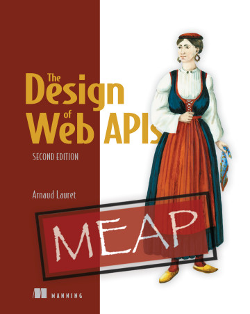 📣Deal of the Day📣 Apr 18 45% off TODAY ONLY! The Design of Web APIs, Second Edition & selected titles: mng.bz/WrEx @apihandyman #APIDesign #RESTAPIs #WebAPIs Learn how to design web APIs that are a delight to use, deploy, and maintain.