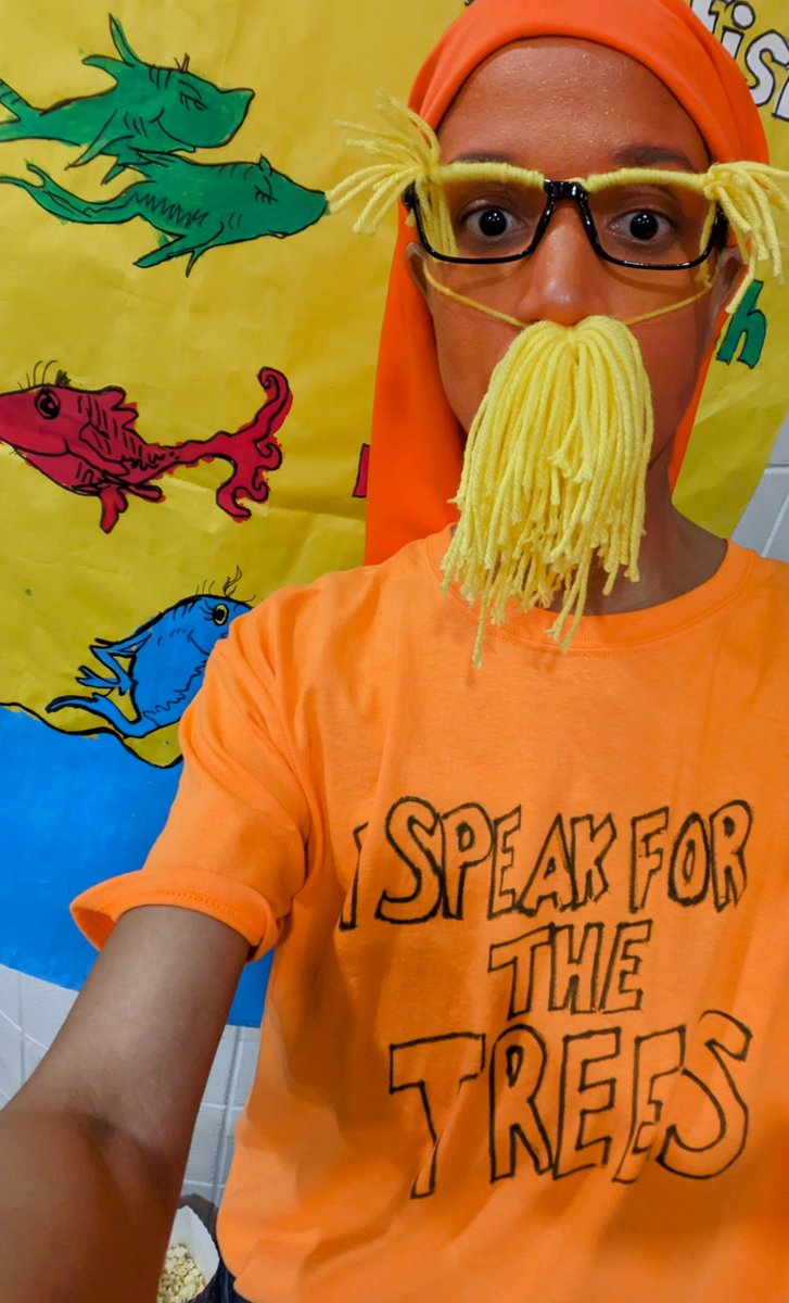 I have been asked three times now if I would consider running for office. 
I must give off that vibe. 😎

The truth is that I try to emulate the Lorax but the youth are my trees. In the words of the Lorax, 'I speak for the trees, for the trees have no tongues.'  #PTAMOM #thelorax