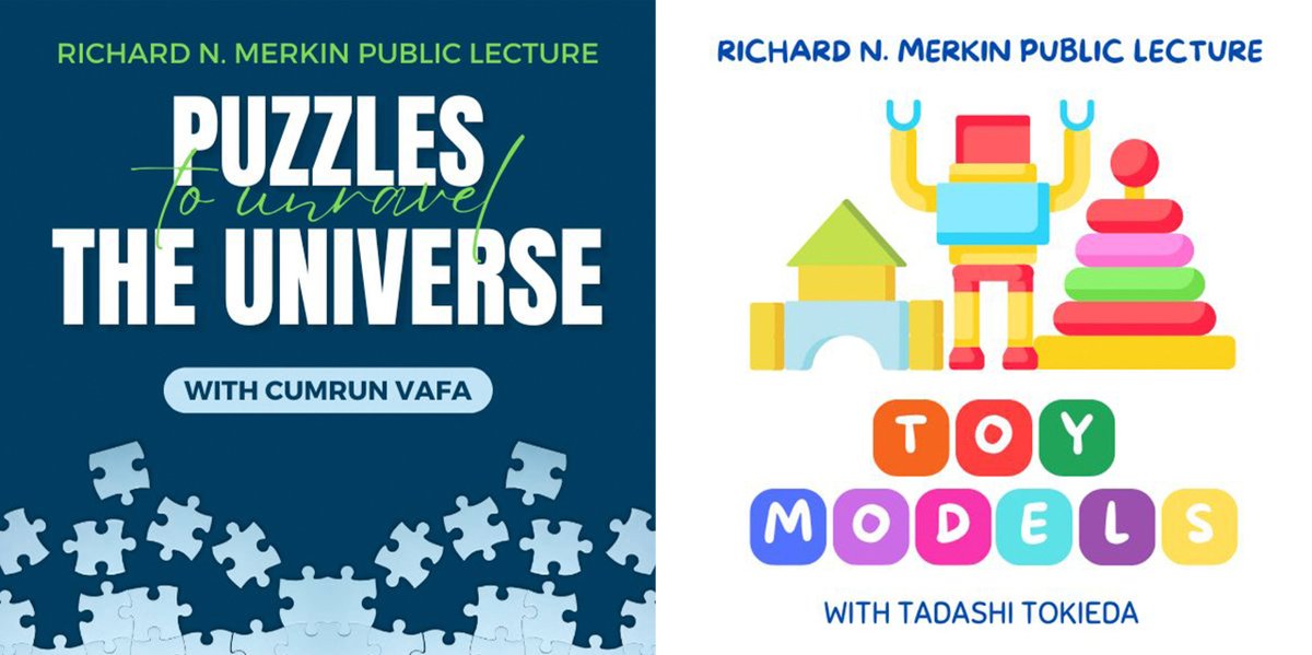 4/19–4/20: Learn about core concepts in physics by solving mathematical puzzles with Harvard professor Cumrun Vafa, and using table-top toys with Stanford professor Tadashi Tokieda at this weekend’s public lectures. Learn more: events.caltech.edu/calendar/filte…