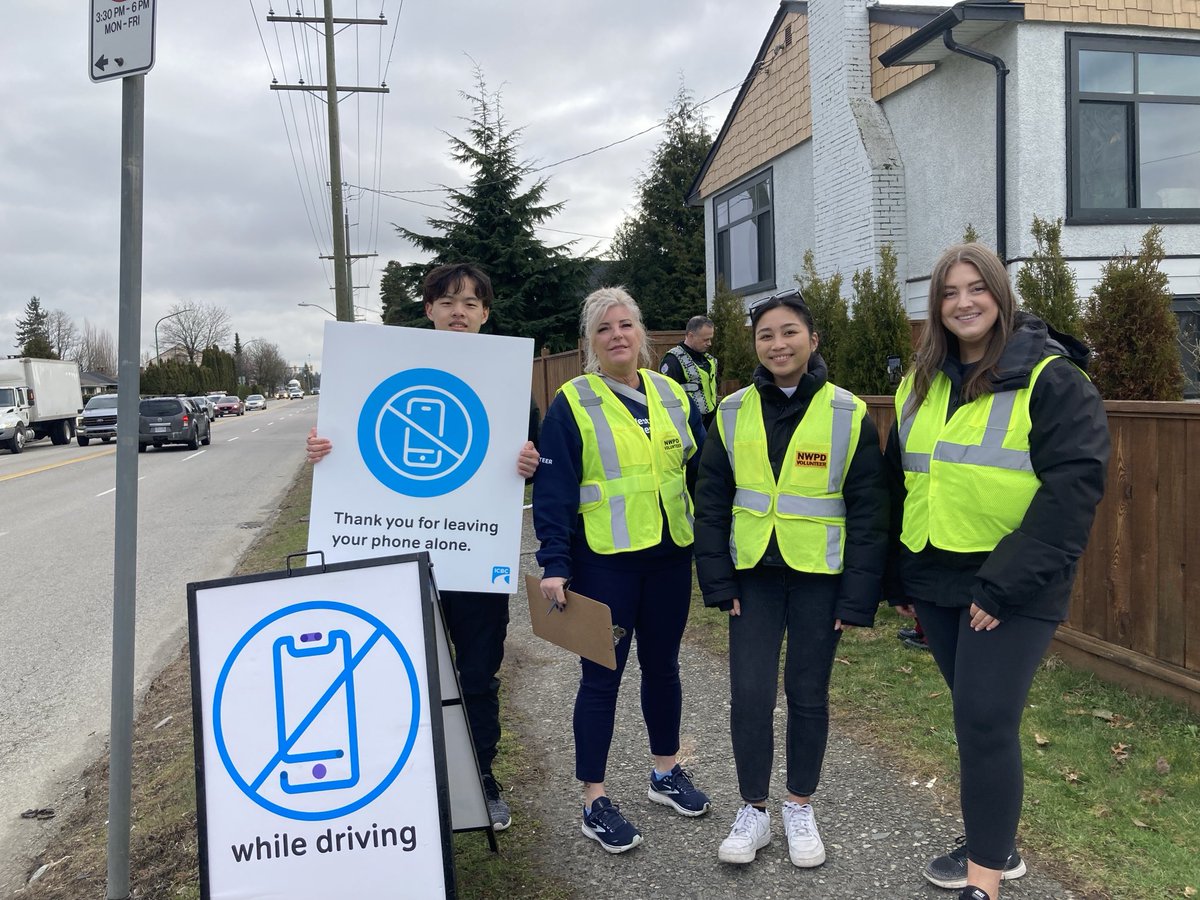 Another shout out to ⁦@NewWestPD⁩ ⁦@deltapolice⁩ ⁦@DeltaPoliceDCPO⁩ volunteers during #VolunteersWeek. Thank you 🙏 for all your time. ⁦@icbc⁩