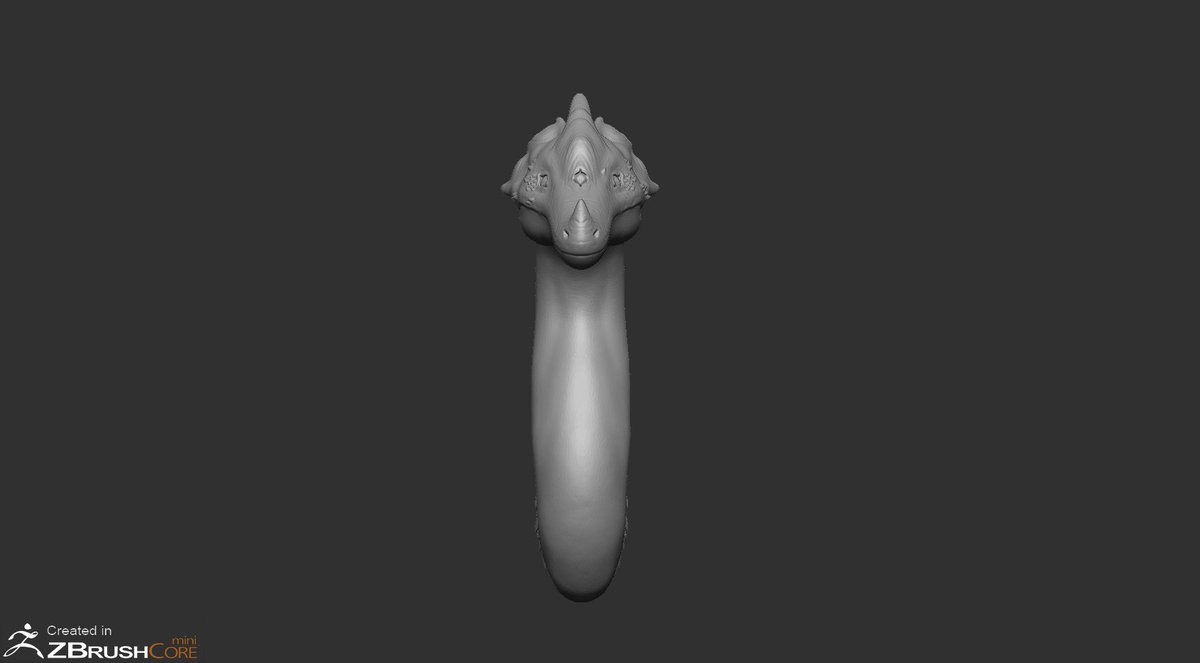 Rj6CcA8UD5uMd2O's tweet photo. ドラゴン(水)
 #ZBrushCoremini
 #3DCG https://t.co/TAMKdKBFYE