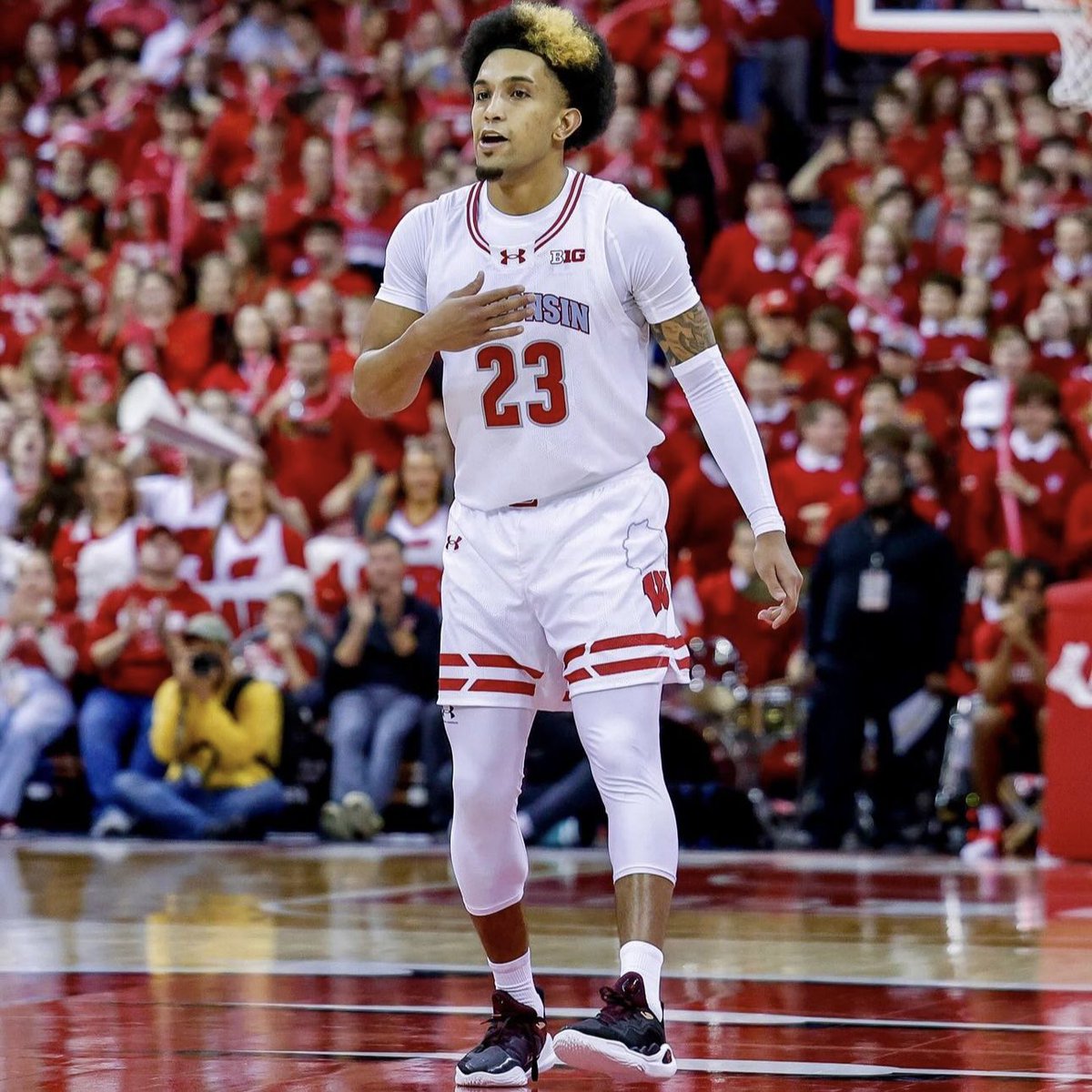 Wisconsin Guard Chucky Hepburn plans to enter the transfer portal. 🚨🔥 The 6-2 Junior averaged 9.2 PTS & 3.9 AST this season, and 12.2 PTS on 40.5% from 3PT range in 2022-23. @ChuckyHepburn (📸: @BadgerMBB)