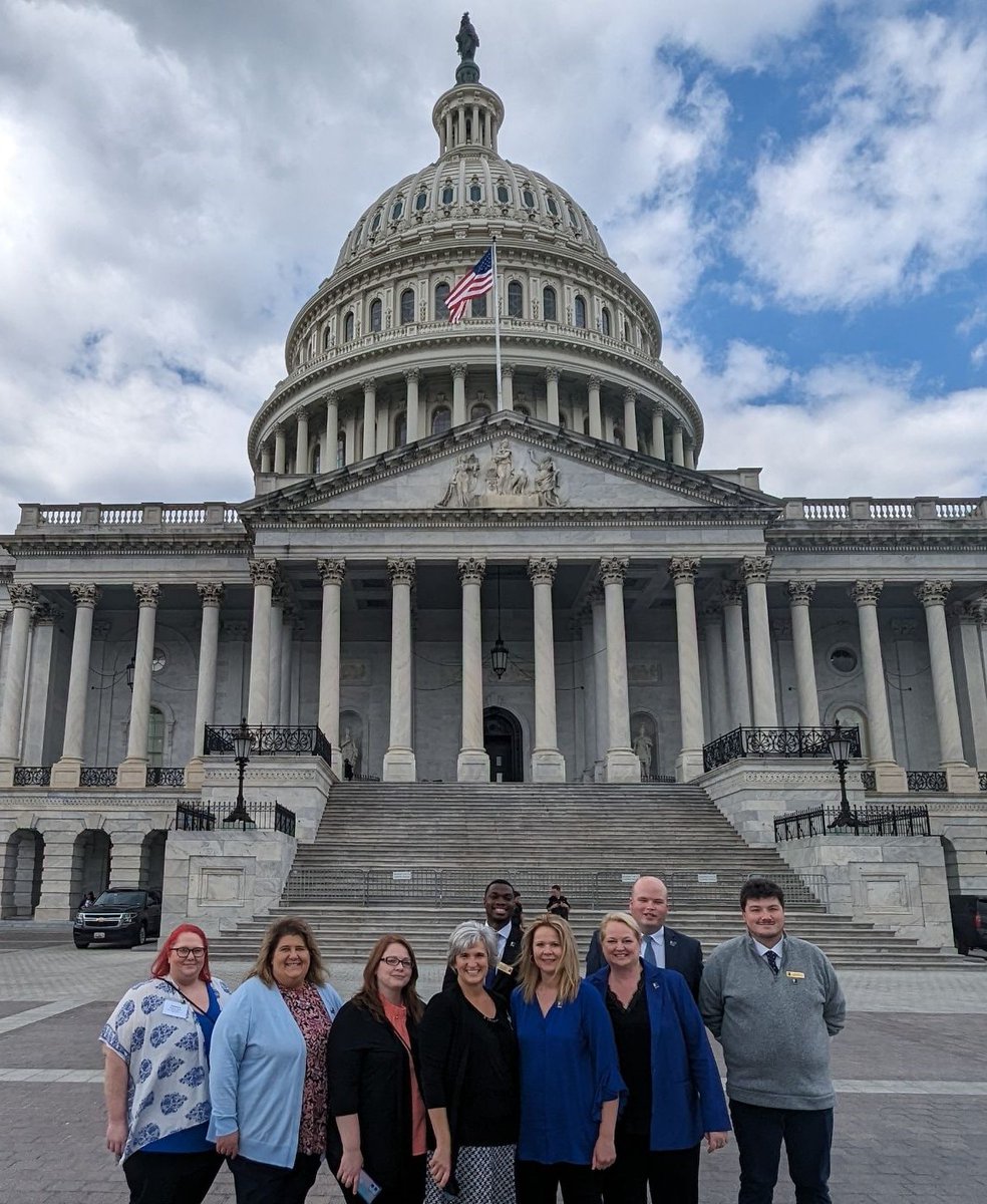 Leadership from the Ohio Association of Goodwill Industries (OAGI) is representing 
Ohio in DC to fight for workforce development, job training and charitable giving. Support virtually; bit.ly/3UoFtb0
#GoodwillOnTheHill #Ohio #OAGI #goodwillnow