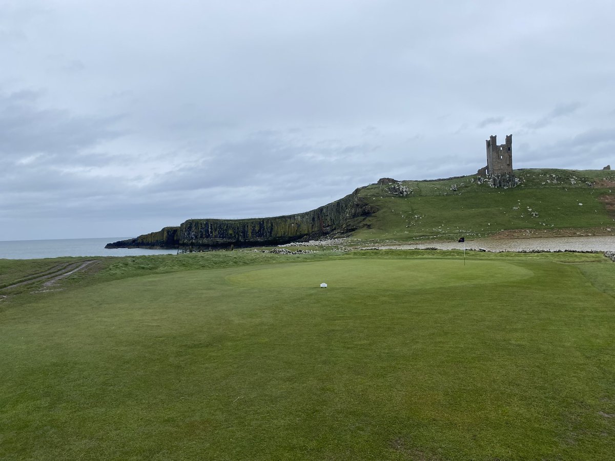 Lots of chat about exorbitant green fees these days - 18 holes at Dunstanburgh Castle (Northumberland) in the summer will set you back just £40 (and £1 for a trolley!)

Easily the best-value green fee I know of/best new course that I’ve played in years

Holes 7-16 are outstanding