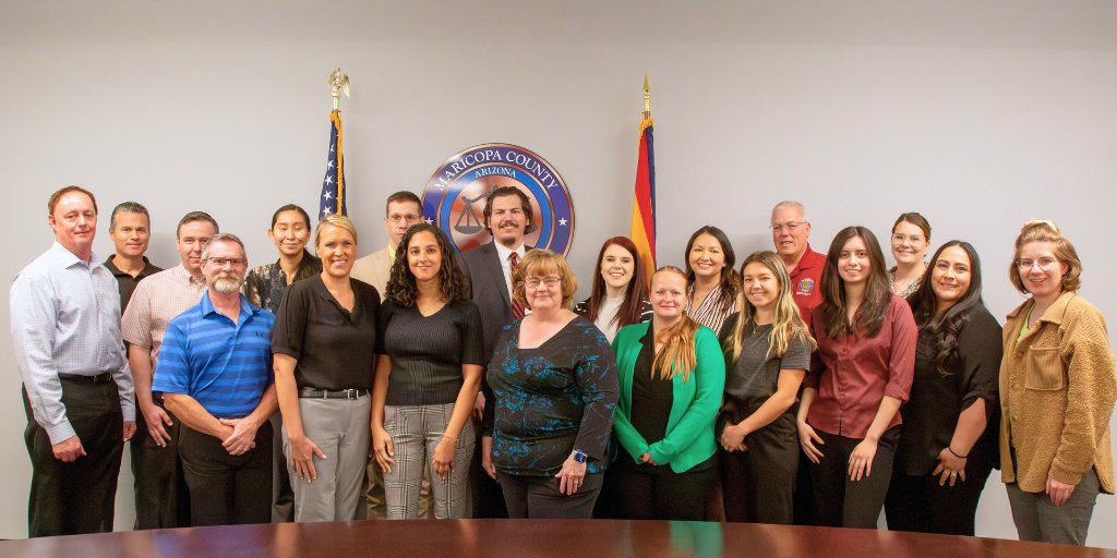 Exciting news: Our team is growing! This month, we welcomed 18 talented individuals to the office. Ready to make a meaningful career move? Join MCAO and do #WorkThatMatters: bit.ly/MCAOCareers  
#AZJobs #NowHiring