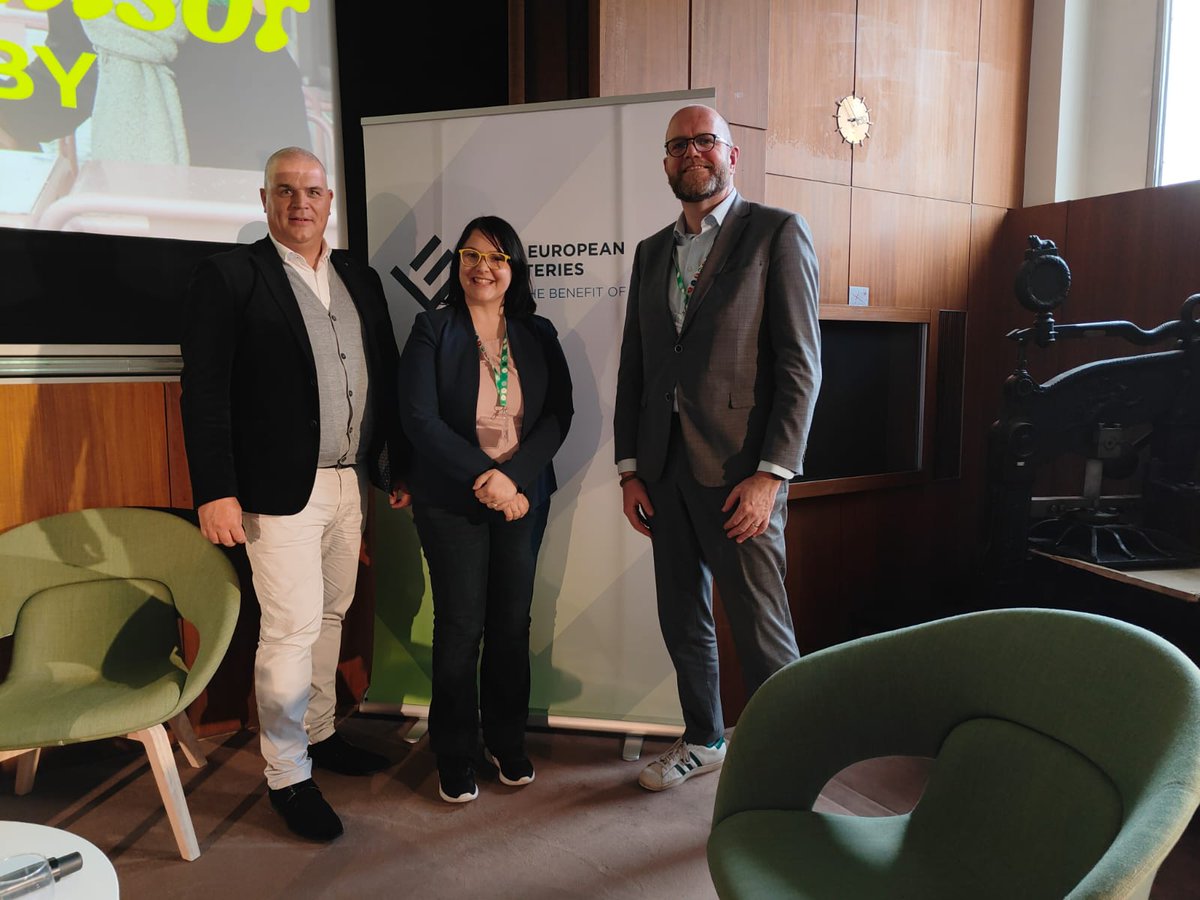 It was a pleasure to participate in @EuropeLotteries 'Lotteries in Europe' event which is taking place on🗓  18-19.4 in Brussels. ENGSO SG Sara Massini & EUAdvisory Cmt Chair Theo Neyenhuis were guests 💬 in “Testimonials from Beneficiaries of Lottery Funding: Open Discussion”.