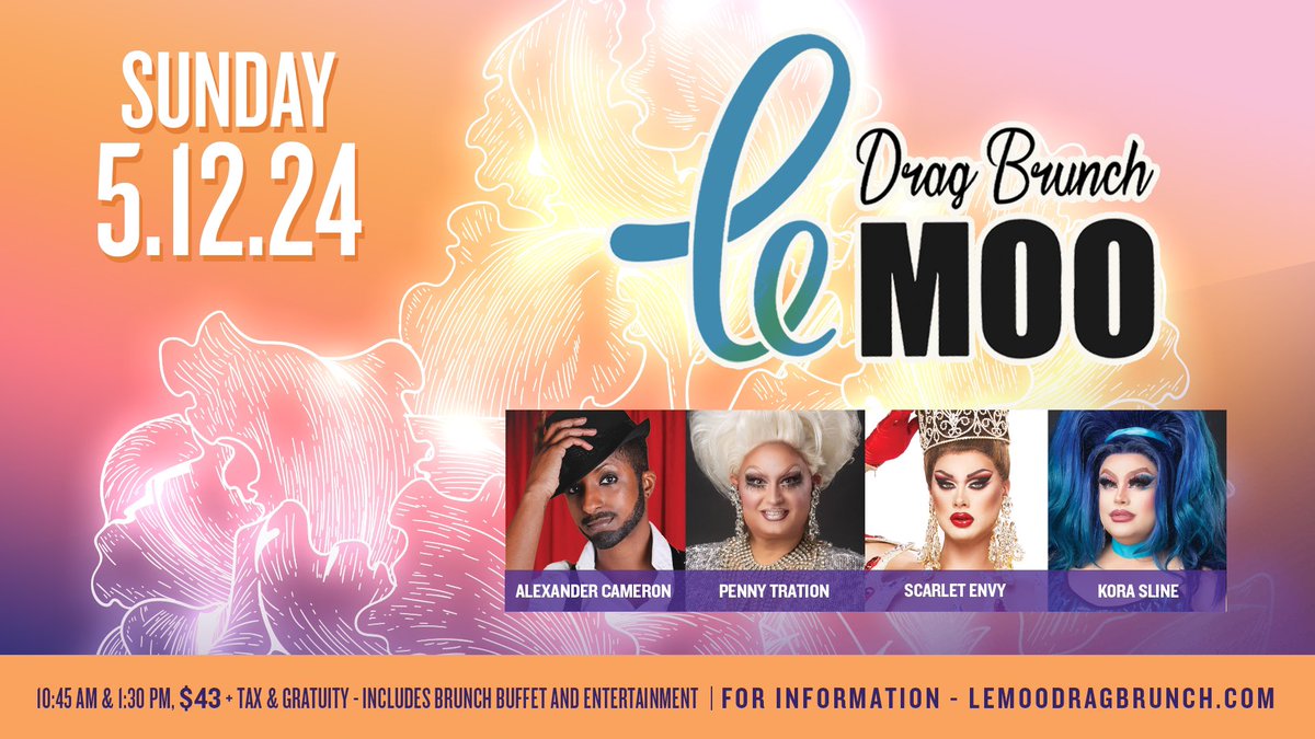 Le Moo Drag Brunch tweet media