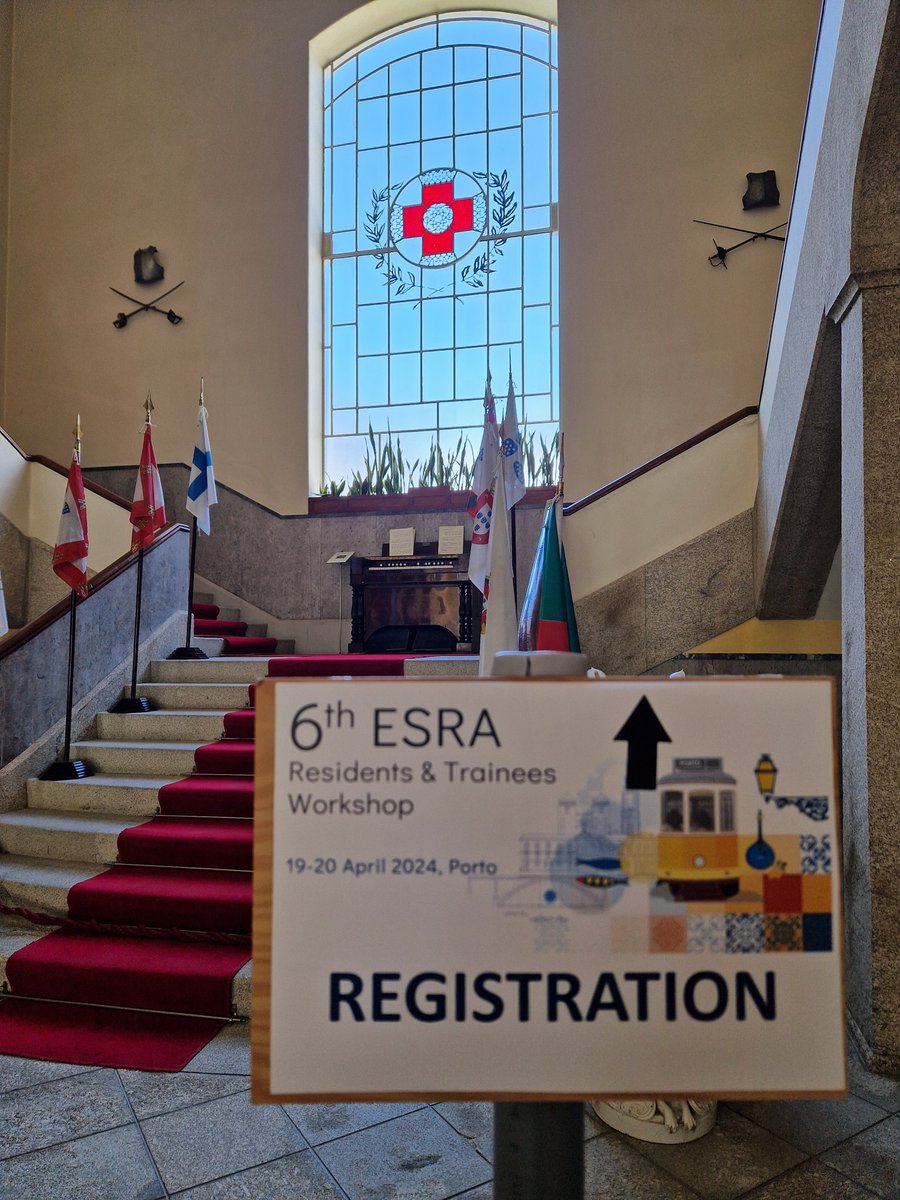 vivien_pt's tweet photo. We are all set for you #RTworkshop
Two days of top-notch education and fun are lying ahead in beautiful #Porto. 👩🏼‍🏫☀️🍹🇵🇹
@ESRA_Society @RebeloHumberto @christianbergek @JoanaMMagalhae @pporedos https://t.co/bvWmZY9SRO