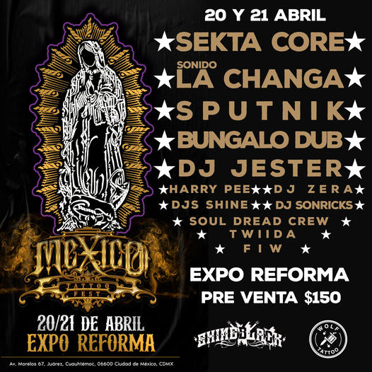 Me quedan 3 #pasesdobles para México Tattoo Fest 2024, 20 y 21 abril #sígueme manda #sandymoon #yovoy una foto de tu tatuaje y que significa o si no tienes cuál te harías y porqué, los mejores se los llevan 👏 debes tener repost de mis notas, no cazaboletos #tatuajes 🏃🏻💨