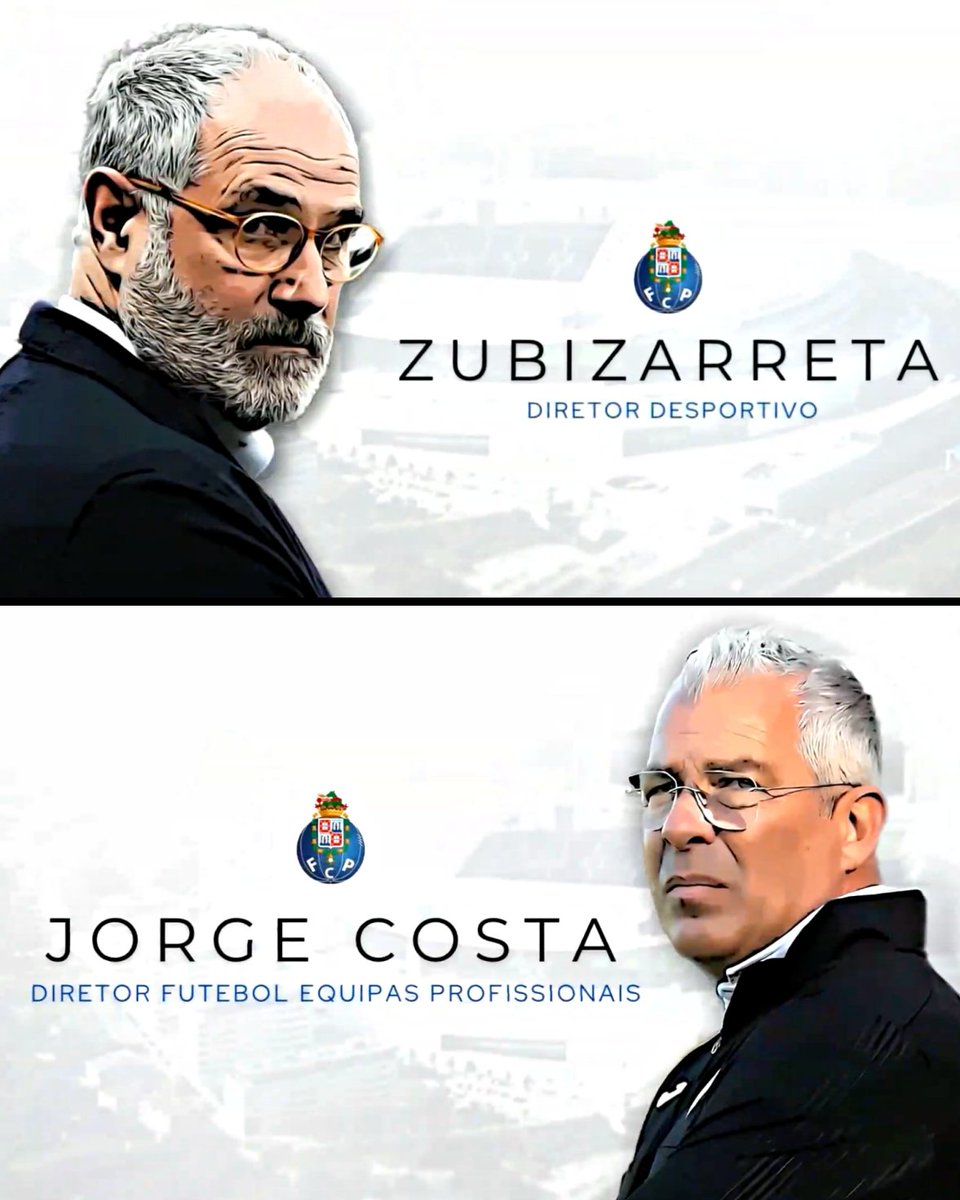 Zubizarreta e Jorge Costa foram confirmados na direção desportiva de André Villas-Boas caso vença as eleições do FC Porto.