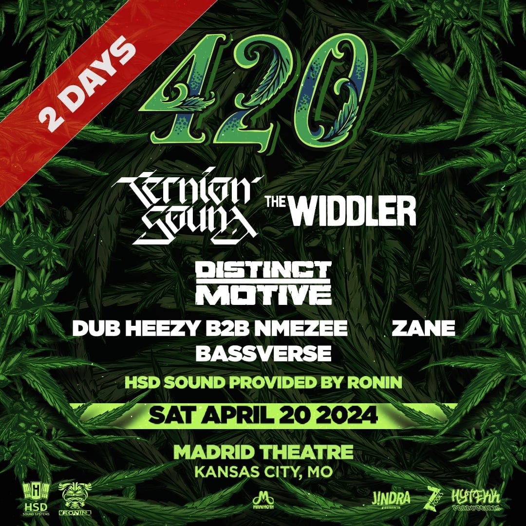 ZOOKSProduction's tweet photo. 🚨 2 MORE DAYS! 🚨
.
Join us for an evening with Ternion Sound, The Widdler, Distinct Motive, Dub Heezy B2B NMEZEE, Zane, and Bassverse at The Madrid! 🍀
.
Tickets: https://t.co/95ezdEaXMO 🎟 https://t.co/VVpxJvAGl4
