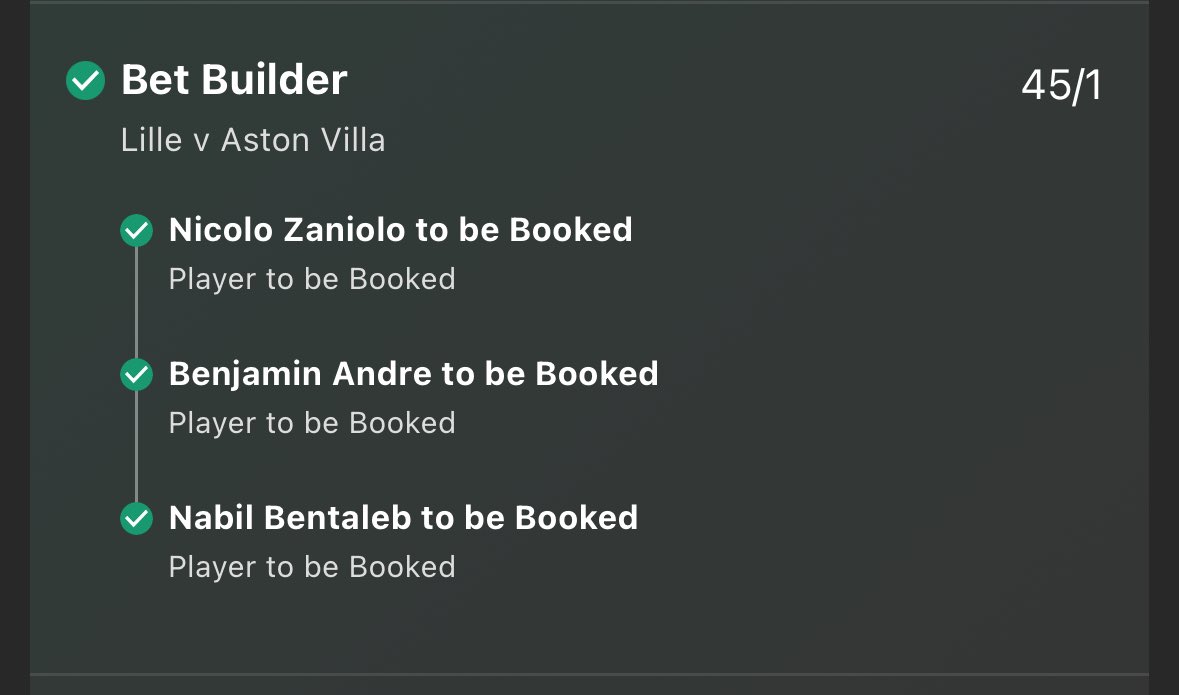 bettingvillage's tweet image. 100 RETWEETS FOR 8PM CARDS 🟡🔴

JUST LANDED A 45/1 WINNER IN THE FIRST HALF!!!! 😍

18+ gambleresponsibly