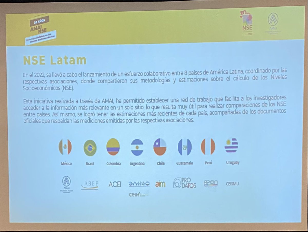 AmaiMexico's tweet photo. En 2020, AMAI encabezó un proyecto para concentrar los #NSEAMAI de Latam en nuestro sitio, está disponible para consulta:
https://t.co/ieBII2nv6C
Karen Argüelles de @alephds
#NSEAMAI 30 años
#esnuestraregla https://t.co/rZuts2xfyL