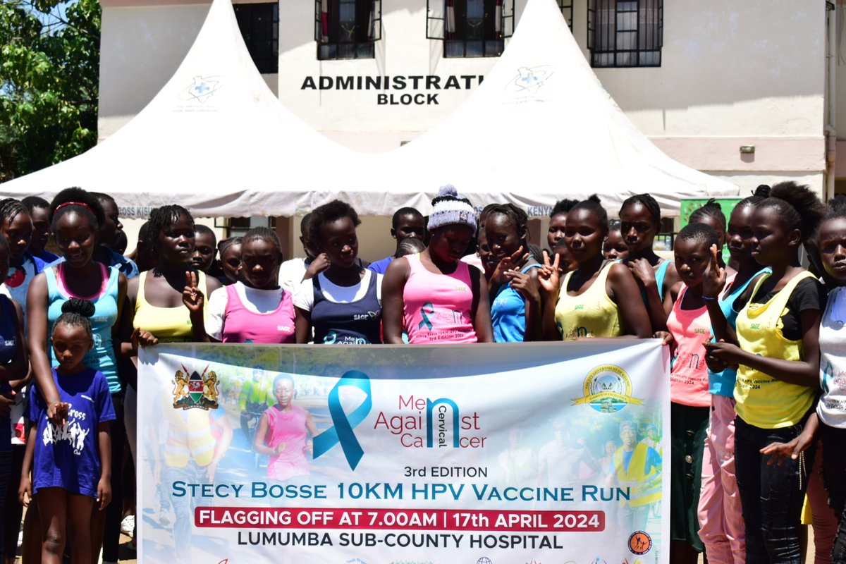StecyBlessings's tweet photo. This year 3rd edition run, was about men against cervical cancer.@UNICEFKenya @TinadaOrg @afyaforafrica @KEMRI_Kenya @HEDSOorg @jijengeyouthorg @KILELEHealthKE @CCCorganization @NYoungturks @KisumuOf @Amref_Worldwide https://t.co/976APQWR52