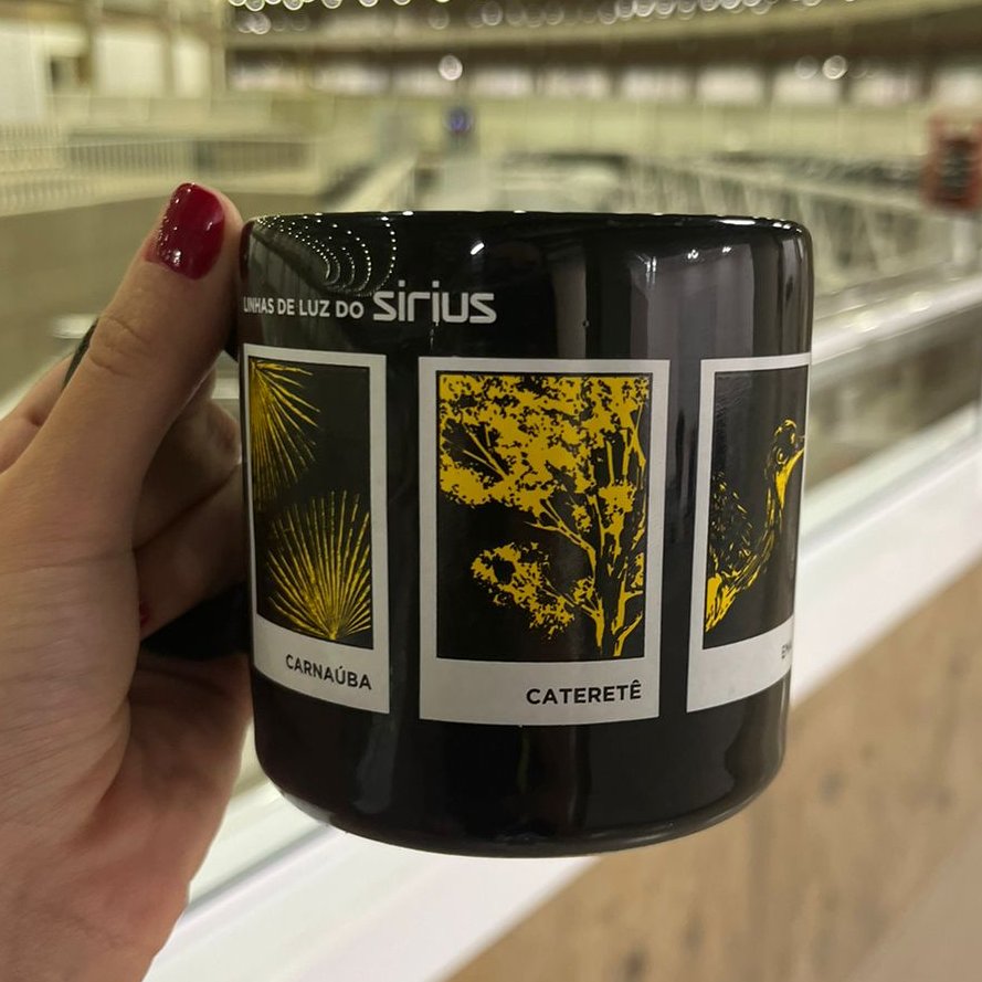DrHorrell's tweet image. We've reached the penultimate battle of this part of #SynchrotronMugMadness 3.
Today we see SIRIUS (@CNPEM) and their brazillian flora and fauna face off against @synchroSOLEIL's customisable chalkboard mug.
Vote below and any engagement is appreacaited to spread the mug love