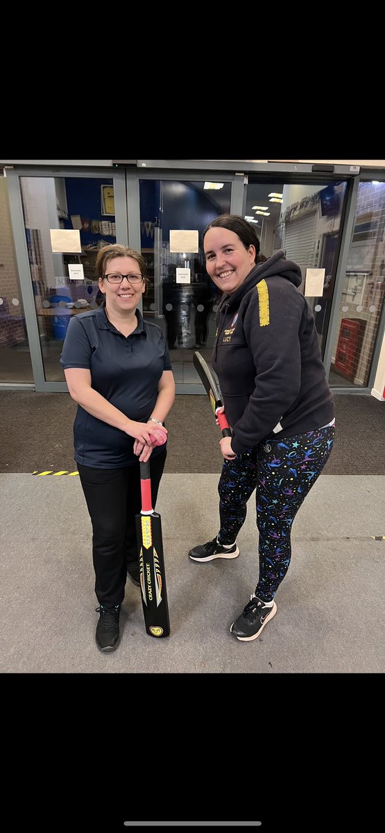 The power duo leading the Women’s Softball Team this year 💪 Lucy (Captain) and Jo (vice captain) are looking forward to getting the season started.