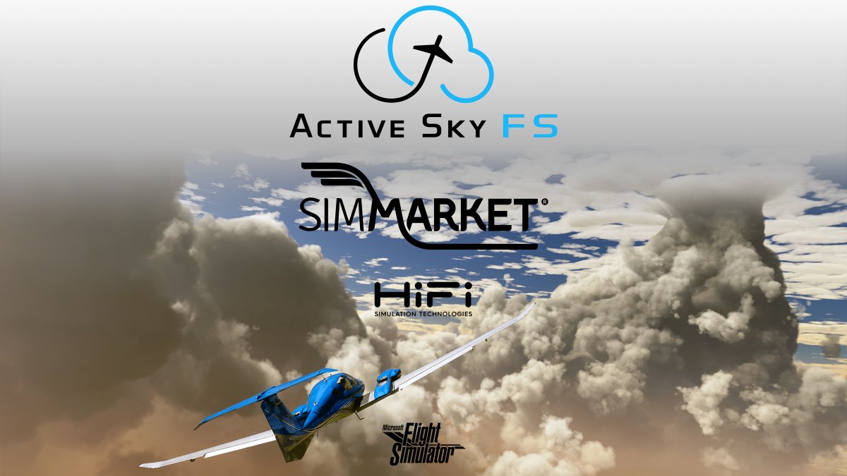simflight's tweet photo. Hifi Simulations – ASFS Released at SIMMARKET : Active Sky for MSFS
https://t.co/UJ0wgPUX2B

#flightsim #SIMMARKET #ASFS #ActiveSky #hifi #hifisimulations #Weather #Environment #Utility #Tool #MSFS2020 #MicrosoftFlightSimulator #flightsimulator #avgeek #aviation #Airport #simming https://t.co/w7yKcqjrhE