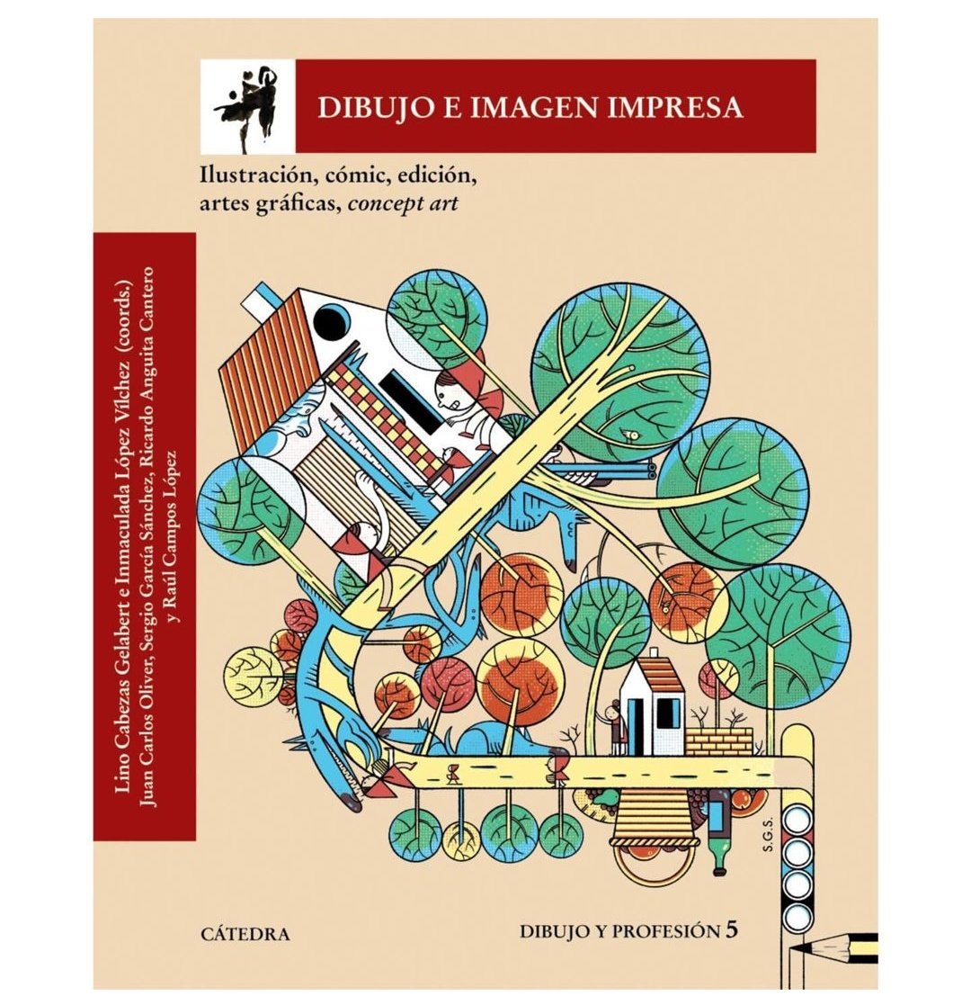 Sergio García (#j_sergiogarcia)
Hoy revisitamos la 'Caperucita Roja'  en la portada del libro 'DIBUJO E IMAGEN IMPRESA' de la @Catedra_Ed
20-Mayo-2024
#j_portadaslibros