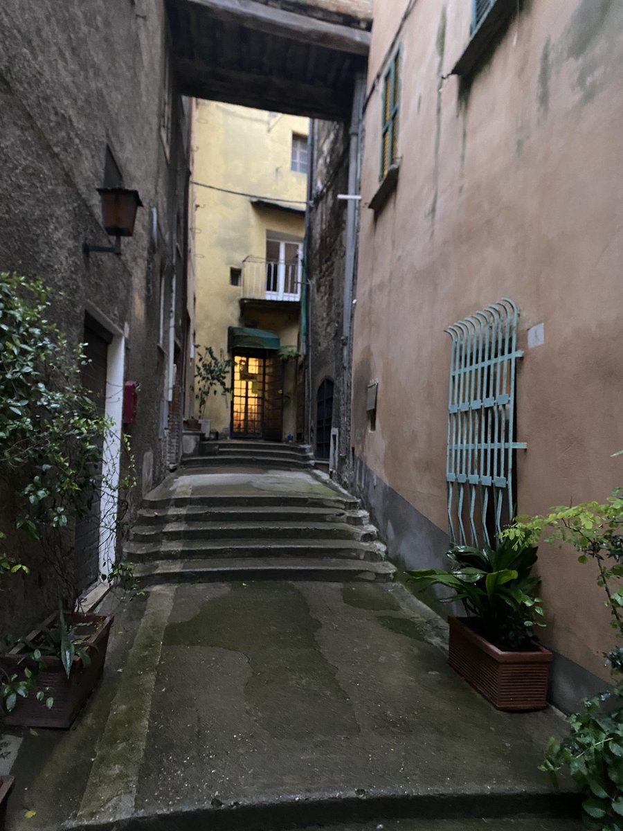 The street behind my apartment in Perugia