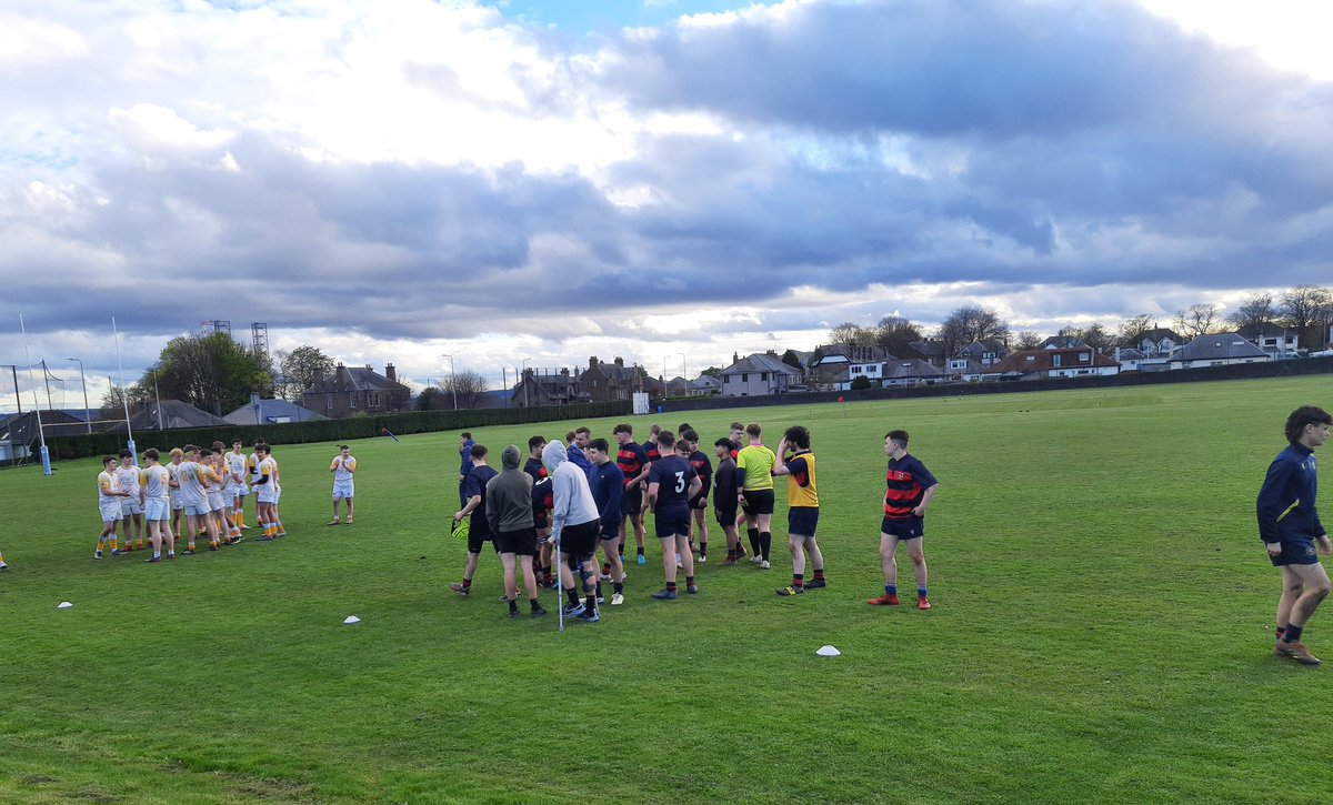 A fantastic game of rugby saw our #Angus lads claim the spoils 🥇 Well played our hosts, who made a spirited comeback. Some top kicking from the tee from Angus Schools proved crucial Final score: @HSofDundee S6 XV 26 v 33  @angus_rugbyXV