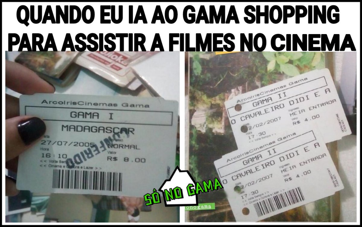 SonoGama's tweet photo. Sim, já tivemos cinema!
.
.
#sonogama
#gama
#gamadf
#Gamaiada
#CinemaNoGama
#EramDuasSalas
#QuartaTinhaPromocao https://t.co/9ARBVGi9Ff